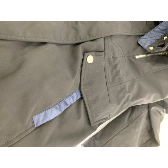 1 Madison Expedition Heritage Collection Womens Jacket Size L Black w/ Navy Trim - Picture 10 of 15